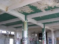 Oude kolommen + plafonds